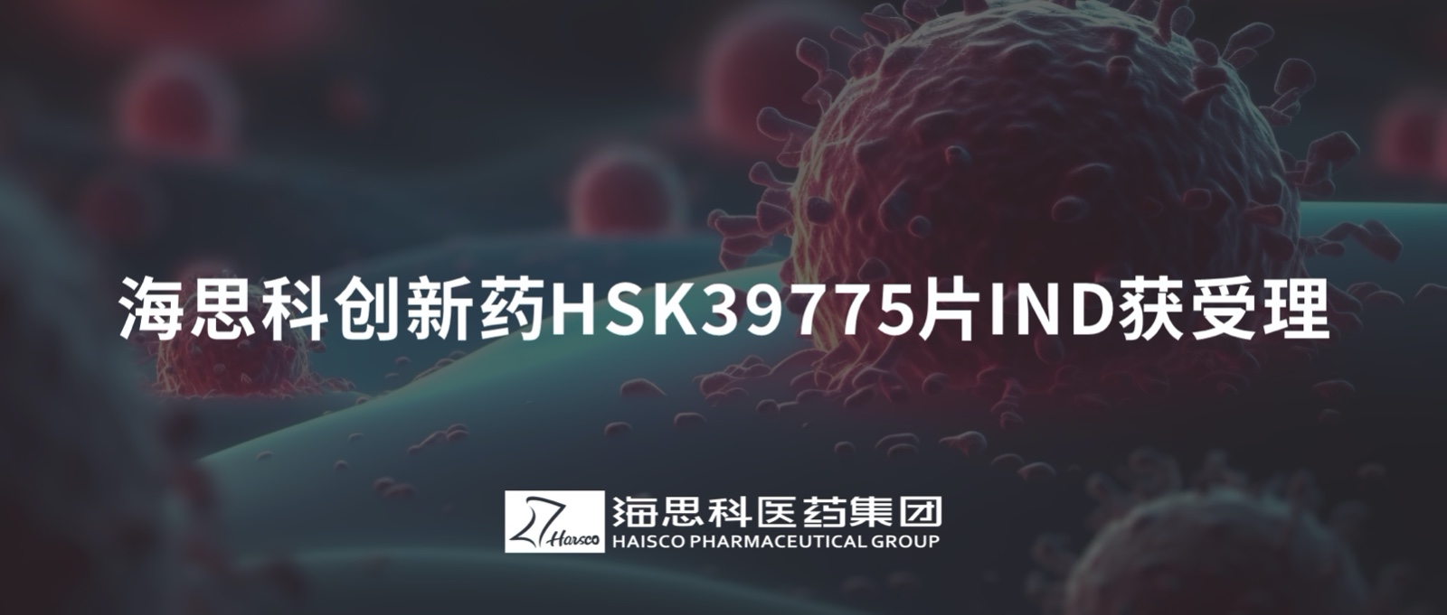 米乐m6官网登录入口创新药HSK39775片IND获受理